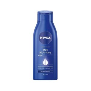 CREMA NIVEA CORPORAL AZUL*400 MILK NUTRITIVA PIEL EXTRA SECA