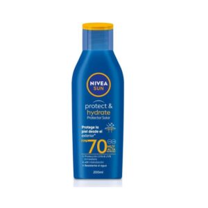 PROTECTOR SOLAR NIVEA PROTECCION E HIDRATACION FACTOR 70 X 200ML