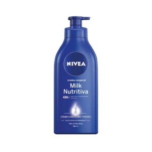 CREMA CORPORAL NIVEA*1000 AZUL MILK NUTRITIVA PIEL EXTRA SECA