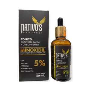 TONICO MINOXIDIL CONTROL CAIDA AL 5% NATIVOS X 50 ML