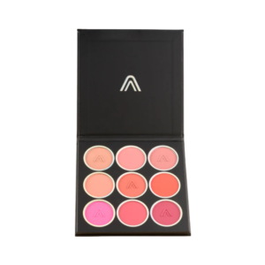 PALETA DE RUBORES BLUSHED CHEEKS ATENEA X 9 COLORES