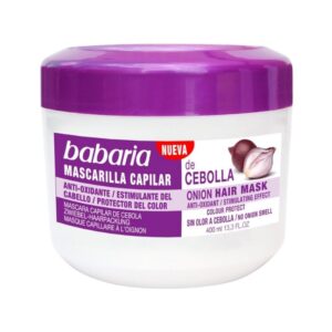 MASCARILLA CAPILAR DE CEBOLLA BABARIA *400ML