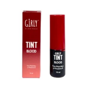 TINTA PARA LABIOS Y MEJILLAS BLOOD GIRLY X 10ML