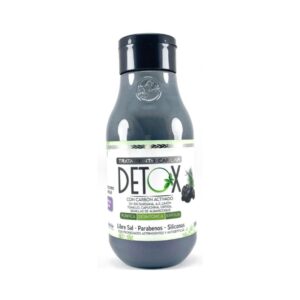 TRATAMIENTO CAPILAR DETOX CON CARBON ACTIVADO MENTA HAIR X 550ML
