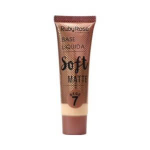 BASE LIQUIDA RUBY ROSE  SOFT MATTE BEGE #7  X 29ML