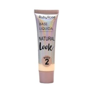 BASE LIQUIDA NATURAL LOOK NUDE 2 RUBY ROSE X 29 ML