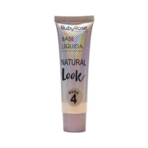 BASE LIQUIDA NATURAL LOOK BEGE 4 RUBY ROSE X 29 ML