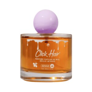 PERFUME CAPILAR DE MIEL Y MASMELO CLICK HAIR  BRILLO INTENSO X 100 ML