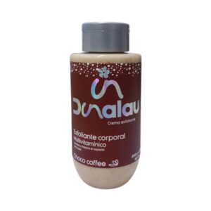 EXFOLIANTE CORPORAL DUNALAU CHOCO CAFE X 500 GR