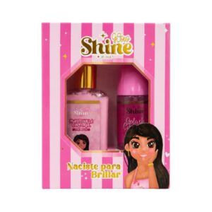 KIT GLOW SHINE NACISTE PARA BRILLAR YAJA ROSADA