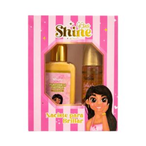 KIT GLOW SHINE NACISTE PARA BRILLAR YAJA DORADO