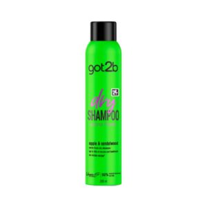 SHAMPOO EN SECO GOT2B DRY EXTRA FRESH  VERDE *200ML