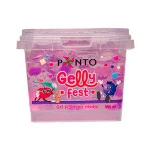 GEL GELLY FEST PONTO X 400G FIJACION MEDIA ( ROSADA )