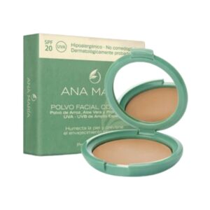 POLVO ANA MARIA TRADICIONAL CAJA VERDE SANDALO *15GR