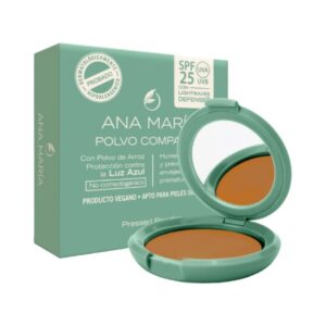POLVO ANA MARIA TRADICIONAL CAJA VERDE MARRON *15GR