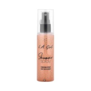 SHIMMER SPRAY FINALIZADOR LUMINOSO PARA LA PIEL  LA GIRL  GOLD Y ROSE
